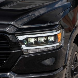 Ram 1500 Headlights - Front - FORM Lighting - Sequential LED Projector - `19-`24